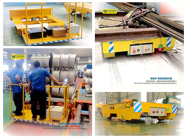 Ağır Yük Taşıma Aracı Çelikte Uygulanan Fabrika Metalurji Transfer Aracı