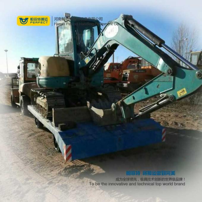 Forkliftsiz dönme izsiz transfer treyleri ile çekilen 1-200 ton ağır sanayi tipi treyler