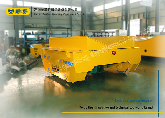Rounded Material Coil Transfer Trolley Electric Control System And V - Shape