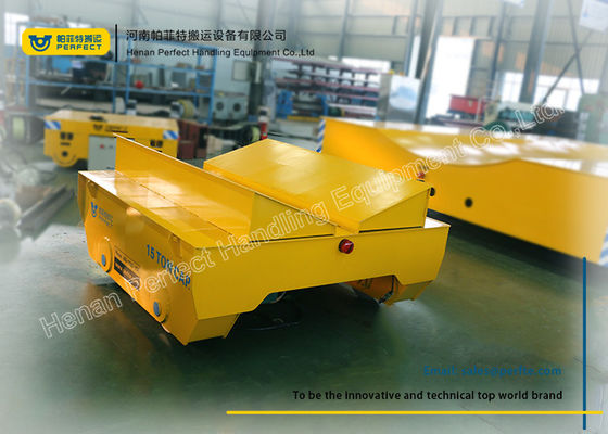 Rounded Material Coil Transfer Trolley Electric Control System And V - Shape