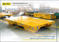 remote control operation rail transfer flat cart powered by sliding line